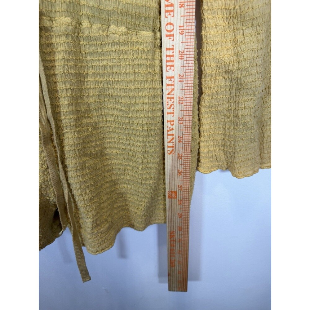 FREE PEOPLE Women’s Laidback Lover Romper Color Sunny Honey Cotton Sz S - Picture 12 of 16